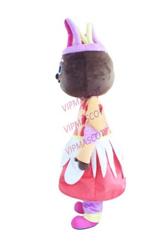 Hot selling  Cute Adult lovely doll mascot fancy dress costumes Halloween cartoon party costumes