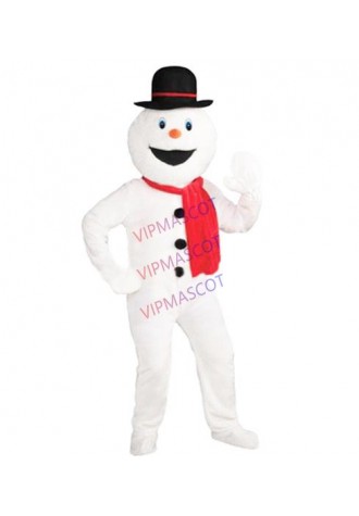 Hot sale Foam Adult Snowman Snow Man Mascot Costume Christmas Adult Size Fancy Dress Cartoon Outfit Suit