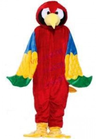 Hot sale Cute Character Adult cute Plush Colorful Parrot Mascot Costume fancy dress Halloween party costume