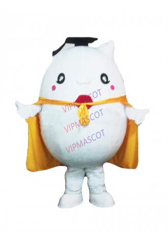 NEW Adult lovely little white monster mascot fancy dress costumes Halloween cartoon party costumes