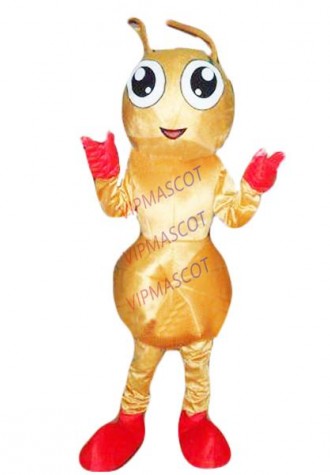 Hot selling Cute Adult cute Mascot Costumes Awesome Red Feet Brown Aunt New Year Fancy Dress Suit