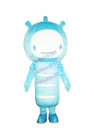 Hot sale Cute Adult cute blue doll mascot fancy dress costumes Halloween cartoon party costumes