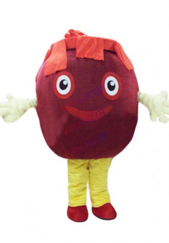 New arrival Foam Adult lovely red happy doll mascot fancy dress costumes cartoon party costumes adult size