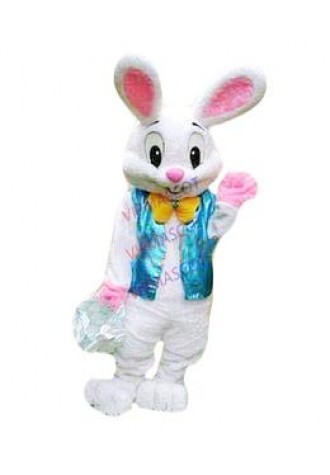 Hot selling Cute Adult cute EASTER BUNNY MASCOT Cartoon Suit Rabbit Hare Adult Fancy Dress