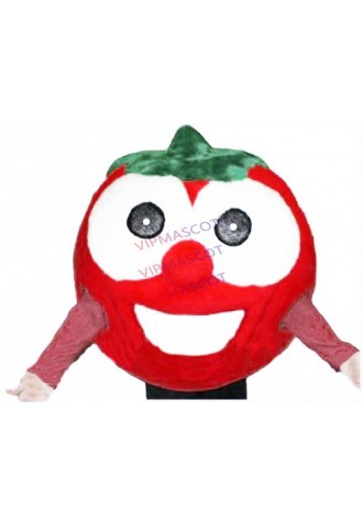 Hot selling Foam Adult cute Happy Tomato Mascot Costume Adult Fancy Dress Cartoon Character Party Outfit Suit