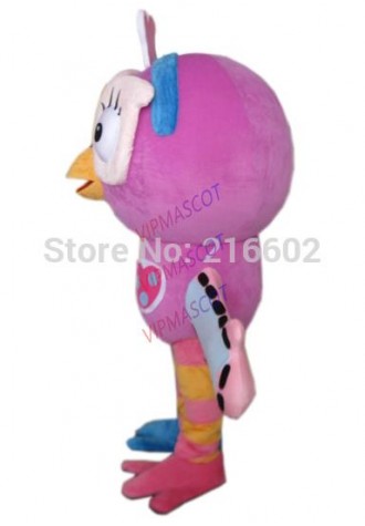 cosplay costumes  Giggle And Hoot Character Adult Owl Halloween Mascot Costume Free Shipping