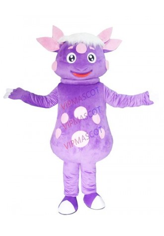Purple Luntik Character Mascot Costume For Adult Fancy Dress Charactor Party