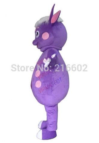 Purple Luntik Character Mascot Costume For Adult Fancy Dress Charactor Party