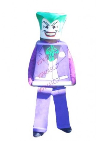 mascot block brick JOKER mascot costume custom cosplay cartoon character carnival costume fancy dress anime theme wholesale kits
