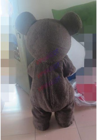 Latest high quality top hat black bear cartoon costume bear mascot costume PROM dress skirt Party special clothing