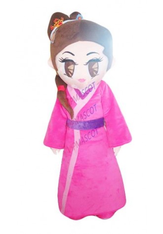Hot sale! mascot costumes girl for sale anime carnival costume Halloween Dress kids party free shipping