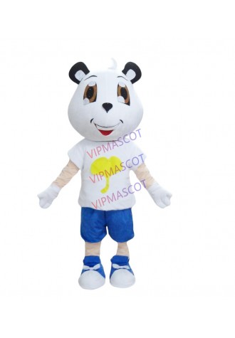 Latest high quality Lovely white bear mascot costume Adult Cartoon Fancy sexy Holiday special clothing