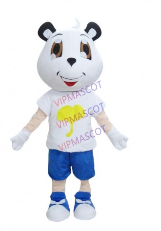 Latest high quality Lovely white bear mascot costume Adult Cartoon Fancy sexy Holiday special clothing