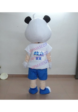 Latest high quality Lovely white bear mascot costume Adult Cartoon Fancy sexy Holiday special clothing