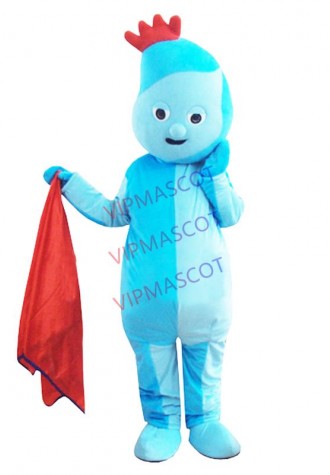 Iggle Piggle Mascot Costume In The Night Garden Cosplay Fancy Dress Free Shipping