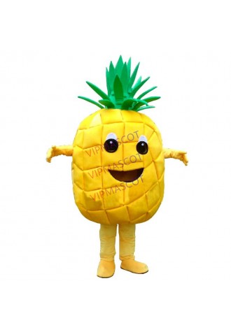Hot Pineapple Mascot Costume Halloween Birthday Party Dress Free Shipping Adult