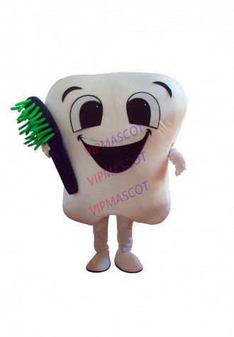 Tooth mascot costume fancy party dress suit carnival costume