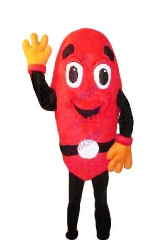 Professional Custom Kidney Bean Mascot Costume Adult Kidney Bean Theme Cartoon Anime Cosply Mascotte Fancy Dress Kits 1813