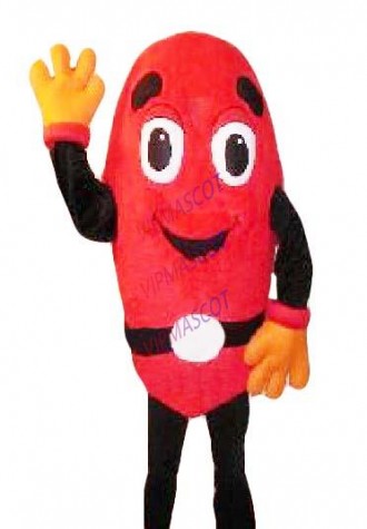 Professional Custom Kidney Bean Mascot Costume Adult Kidney Bean Theme Cartoon Anime Cosply Mascotte Fancy Dress Kits 1813