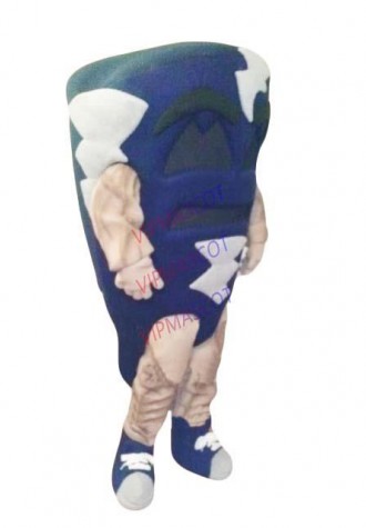 New Custom Blue Tornado Mascot Costume Adult Halloween Lightning Tornado Theme Mascot Carnivcal Cosply Anime Fancy Dress 1801
