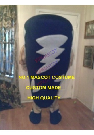 New Custom Blue Tornado Mascot Costume Adult Halloween Lightning Tornado Theme Mascot Carnivcal Cosply Anime Fancy Dress 1801