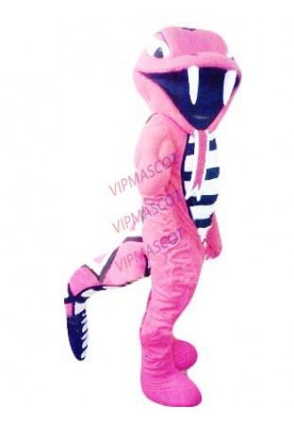 Red VIPER SNAKE MASCOT COSTUME Adult Cartoon Character Halloween theme Anime Cosply Fancy Mascotte Mascota Outfit Dress 1724