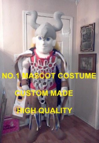 Professional Custom VIKING GAUL MASCOT COSTUME Adult Anime Cosplay Warrior Fighter Knight Theme Cartoon Character Mascotte 1763