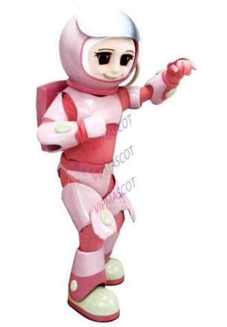 High Quality Custom Astronaut Girl Mascot Costume for School College Carnival Aerospace Theme Cartoon Anime Cosply Fancy1938