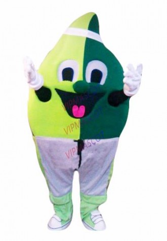 Lovely Leaf Mascot Costume Adult Tree Leaf Theme Anime Cosply Dress Advertising Mascotte fancy costumes for carnival party 1735