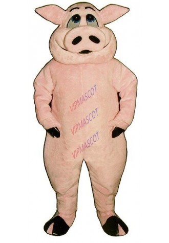 Happy Hog Pig Mascot Costume Adult Anime Cosplay Dress Pig Theme Cartoon Character Mascotte Fancy Dress for School Carnival 1989
