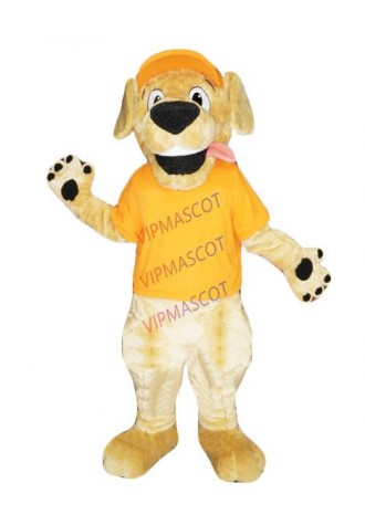 good yellow Retriever mascot costume adult size customizable cartoon puppy dog theme anime cosply costumes carnival fancy 2432