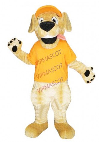 good yellow Retriever mascot costume adult size customizable cartoon puppy dog theme anime cosply costumes carnival fancy 2432