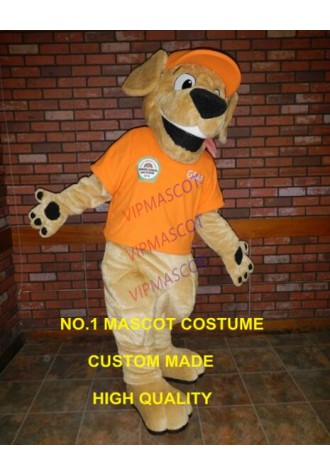 good yellow Retriever mascot costume adult size customizable cartoon puppy dog theme anime cosply costumes carnival fancy 2432