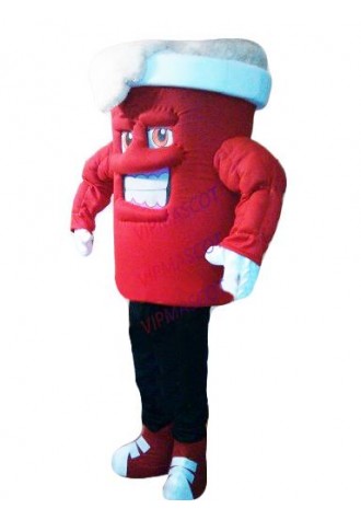 Anime Cosply Costumes Red Cup Mascot Adult Cartoon Coffe Beer Cup Theme Carnival Birthday Bar Party Mascotte Fancy Dress1788