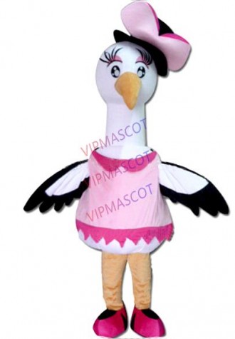 miss swan mascot costume factory wholesale cartoon white swan bird theme anime cosplay costumes stage performing carnival 2796
