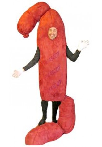 SAUSAGE LINKS mascot costume adult size wholesale cartoon fast food sausage hot dog theme anime cosplay costumes carnival 2910