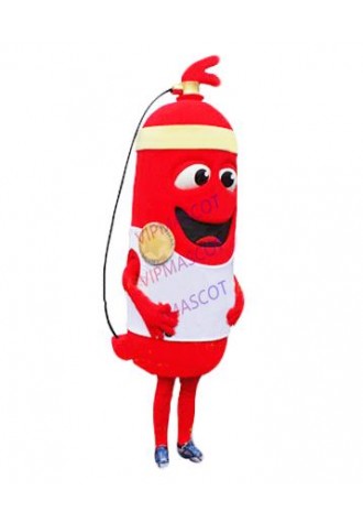 Foam fire extinguisher mascot costume adult cartoon character annihilator theme advertising anime cosply costumes fancy 1895
