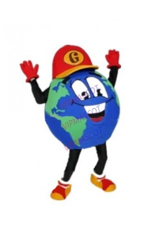 earth globe mascot costume adult size enviornment protection theme happy healthy cartoon earth planet costumes carnival 2928