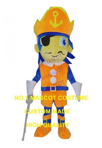 pirate boy mascot costume custom adult size cartoon character cosplay carnival costume 3182