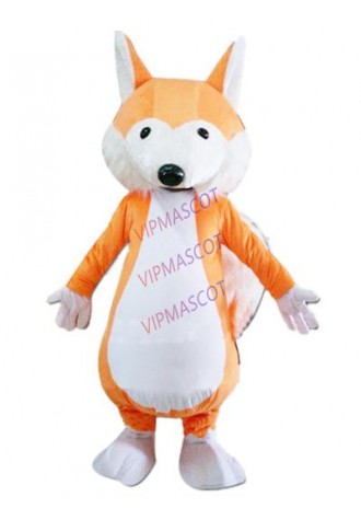 big tail fox mascot costume custom cartoon character cosplay adult size carnival costume 3097