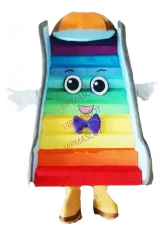 elevator mascot costume stair custom cartoon character cosplay adult size carnival costume 3111