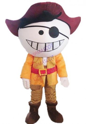 cartoon pirate mascot costume custom adult size cartoon character cosplay carnival costume 3194