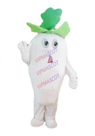 promotion cheap radish mascot costume adult size cartoon radish theme festival costumes carnival fancy dress kits 2611