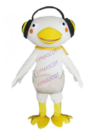 music duck mascot costume custom cartoon character cosplay adult size carnival costume 3103