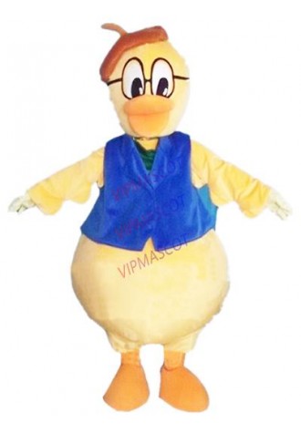 yellow duck mascot costume custom cartoon character cosplay adult size carnival costume 3288