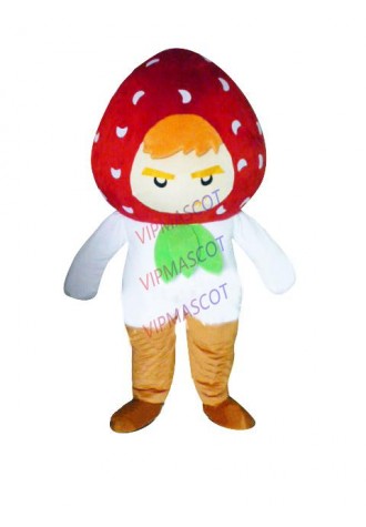 strawberry mascot costume red strawberry custom cartoon character cosply adult size carnival costume 3461