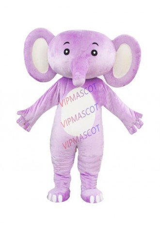 purple elephant baby mascot costume wholesale adult size cartoon elephant theme anime cosply costumes carnival fancy dress 3439