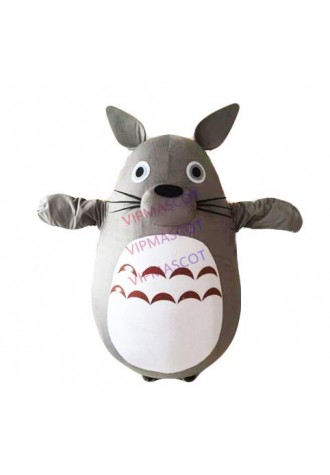 New Arrival Chinchilla Mascot Costume My Neighbor Totoro Cartoon Costume Christmas Party fancy Dress Adult size Factory Direct