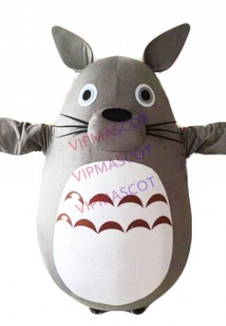 New Arrival Chinchilla Mascot Costume My Neighbor Totoro Cartoon Costume Christmas Party fancy Dress Adult size Factory Direct