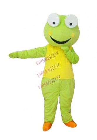 Professional Green Frog mascot costume animal cartoon costume adult party fancy dress mascot costume free shipping